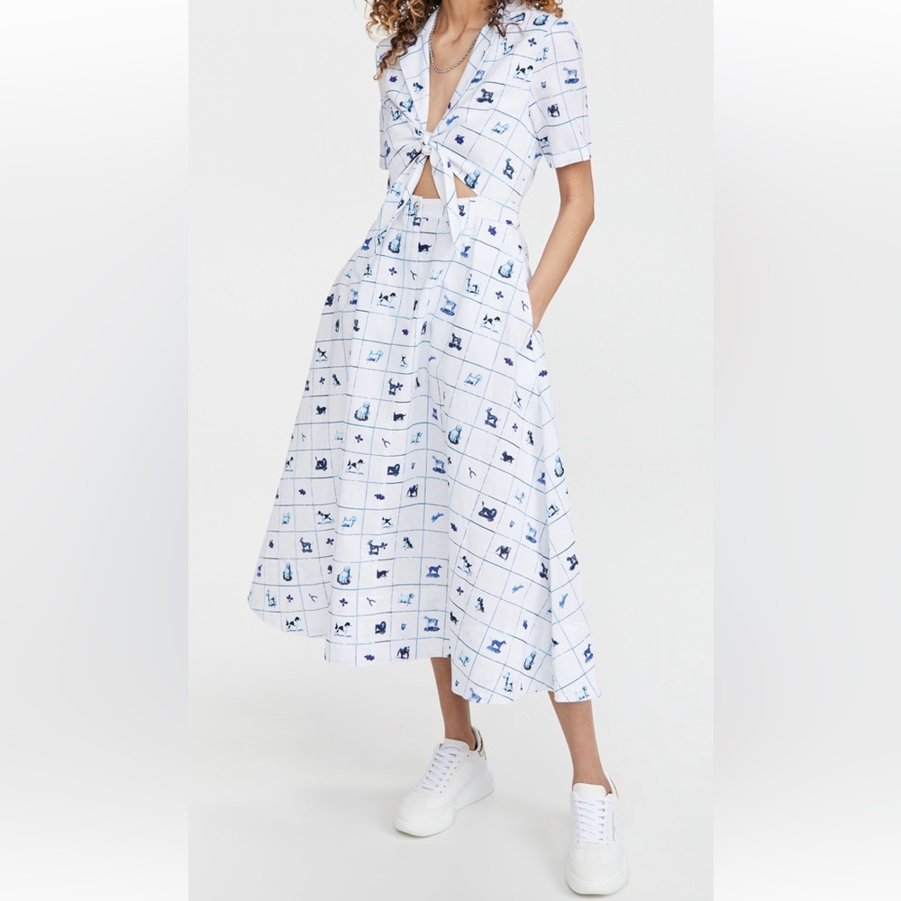 Good Luck Pup dress by STAUD